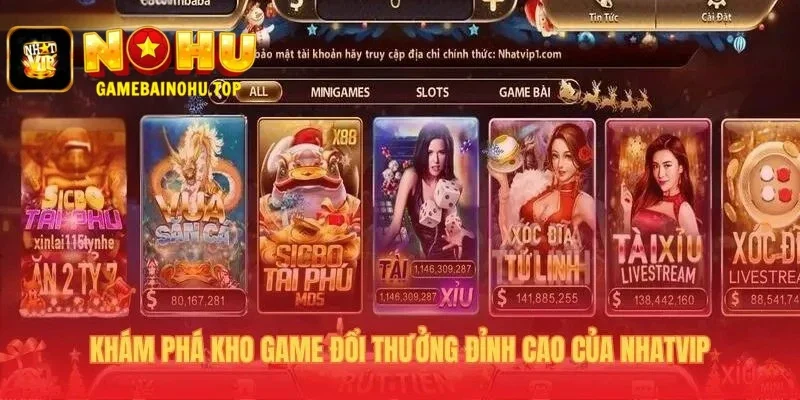Kho game đổi thưởng quy tụ mọi trò chơi hấp dẫn